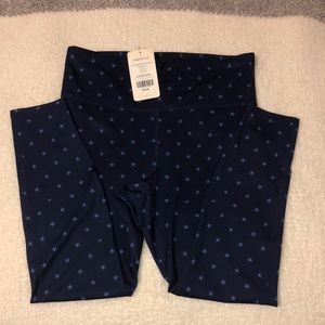Fabletics High waisted ultra cool navy blue leggings